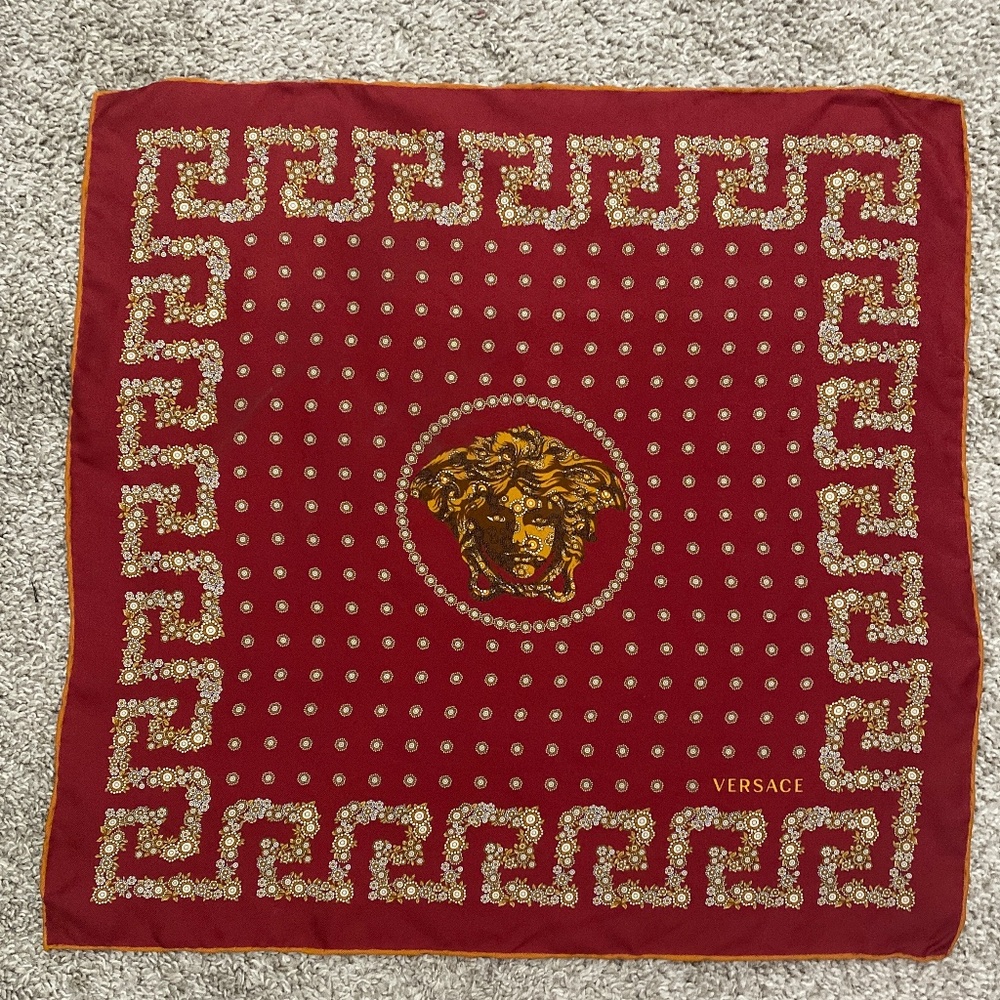 Gianni Versace silk scarf